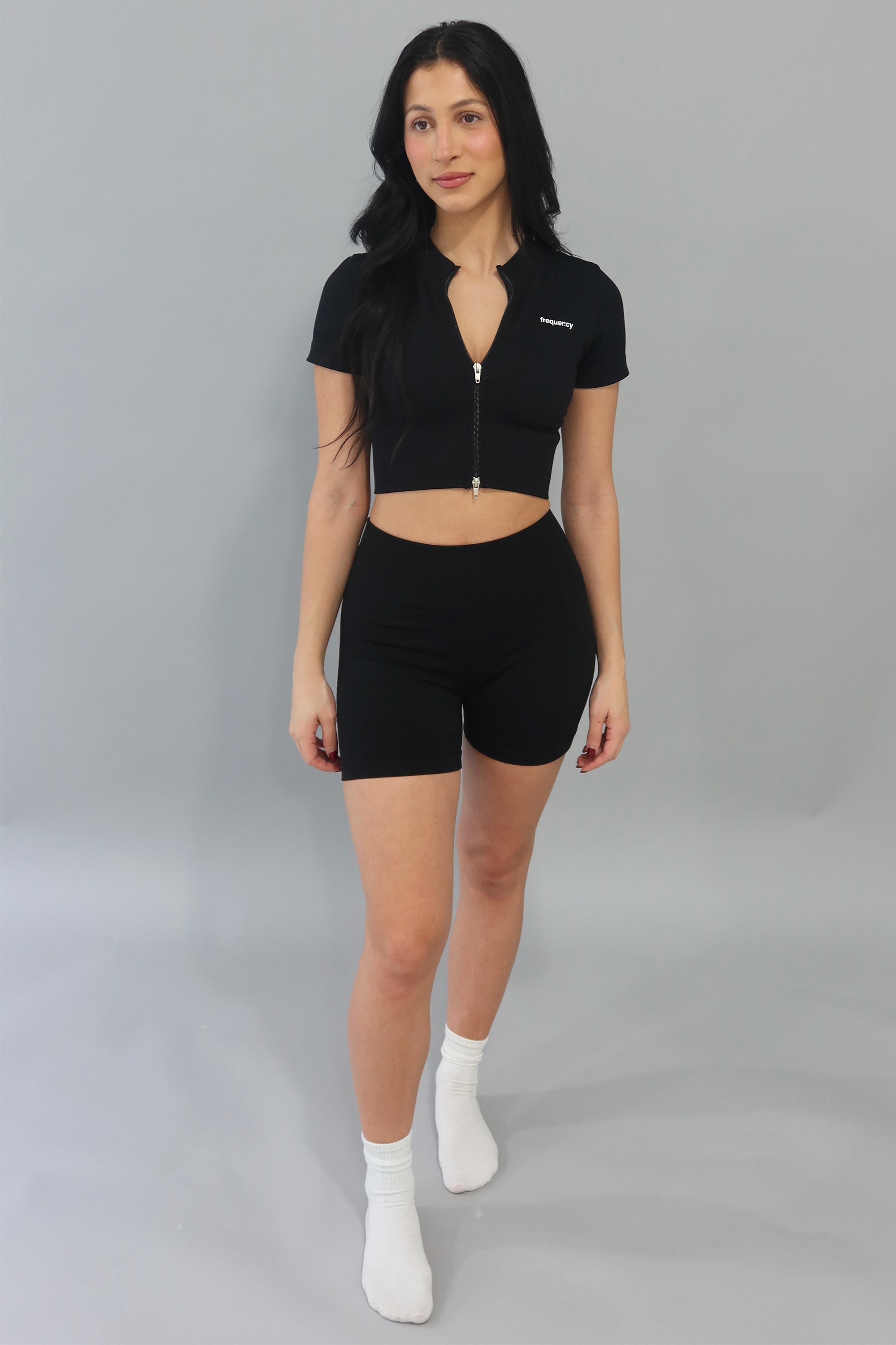 Frequency Skin Eclipse Short Sleeve Zip-Up