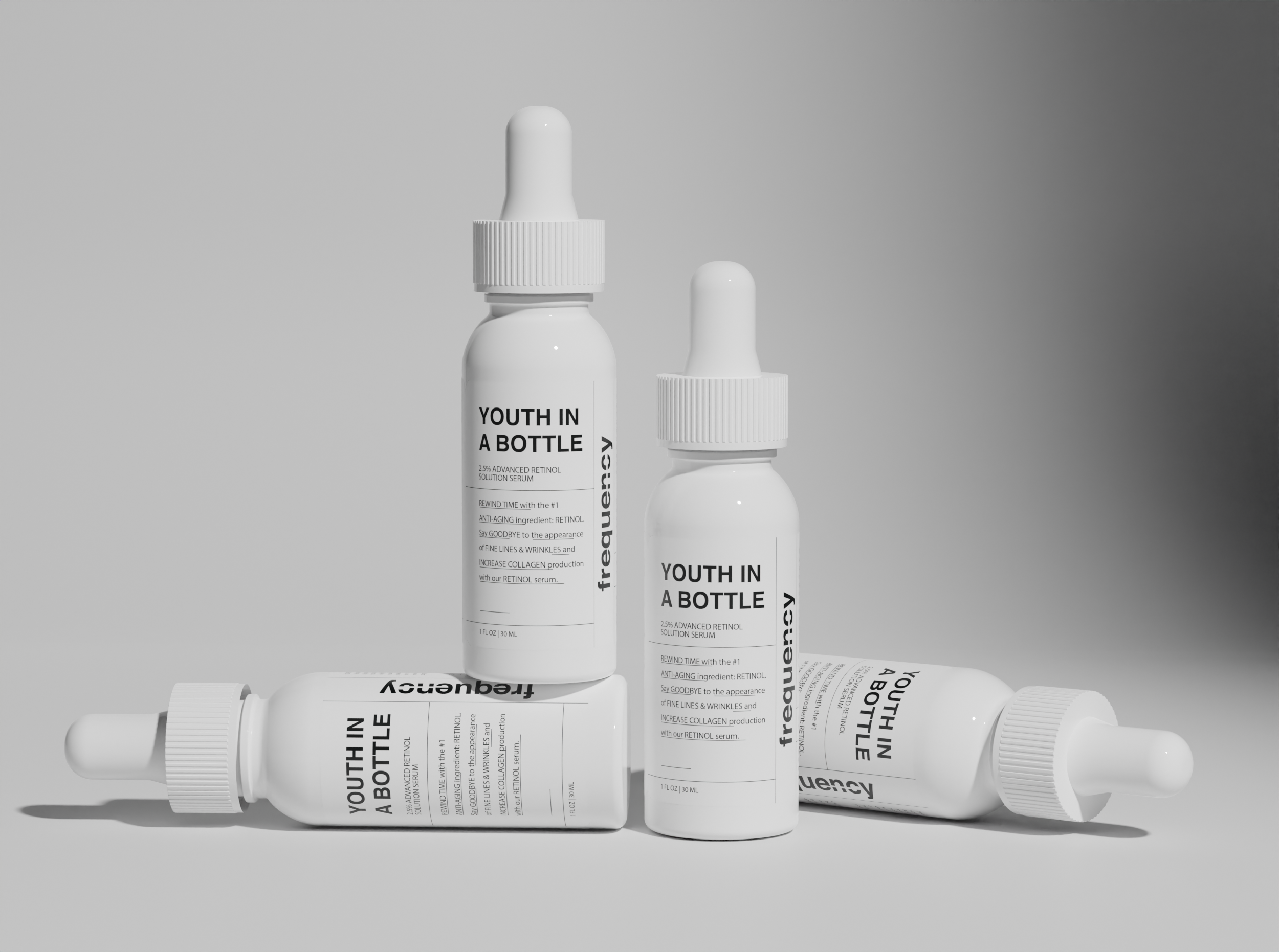 Frequency Skin Youth in a Bottle Retinol Serum Skincare