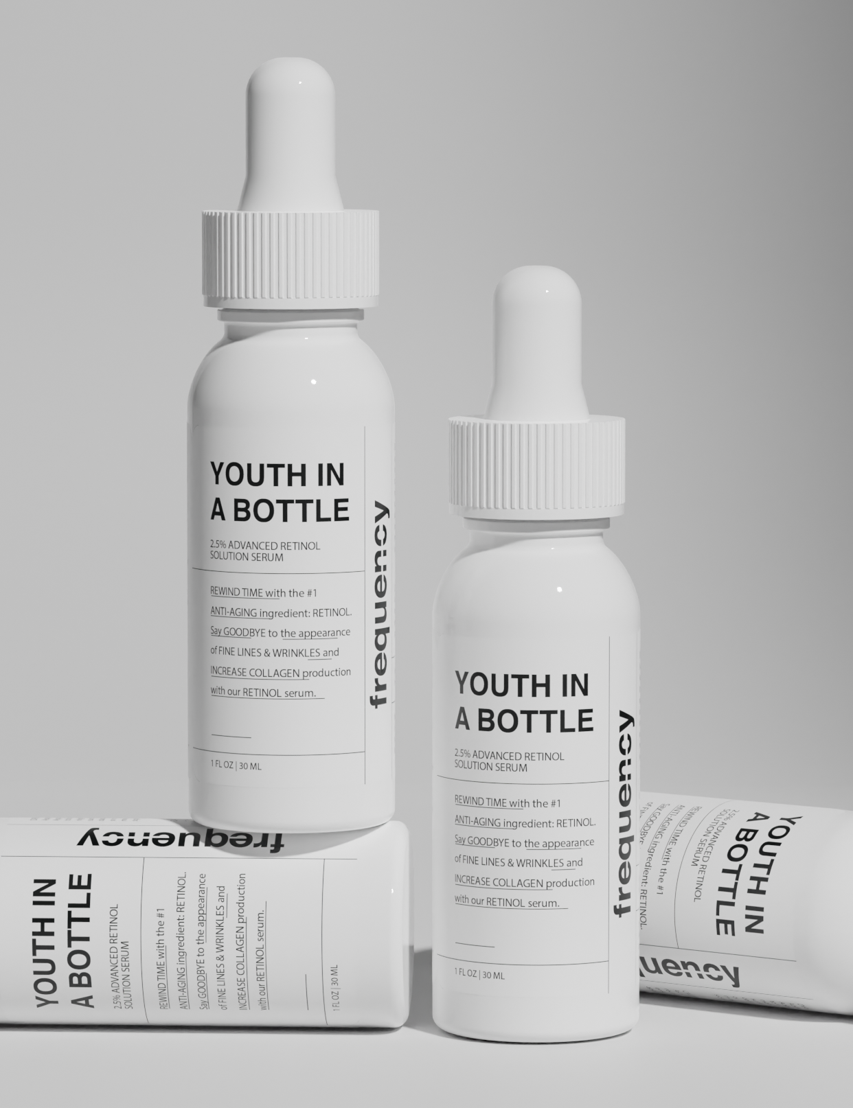 Frequency Skin Youth in a Bottle Retinol Serum Skincare
