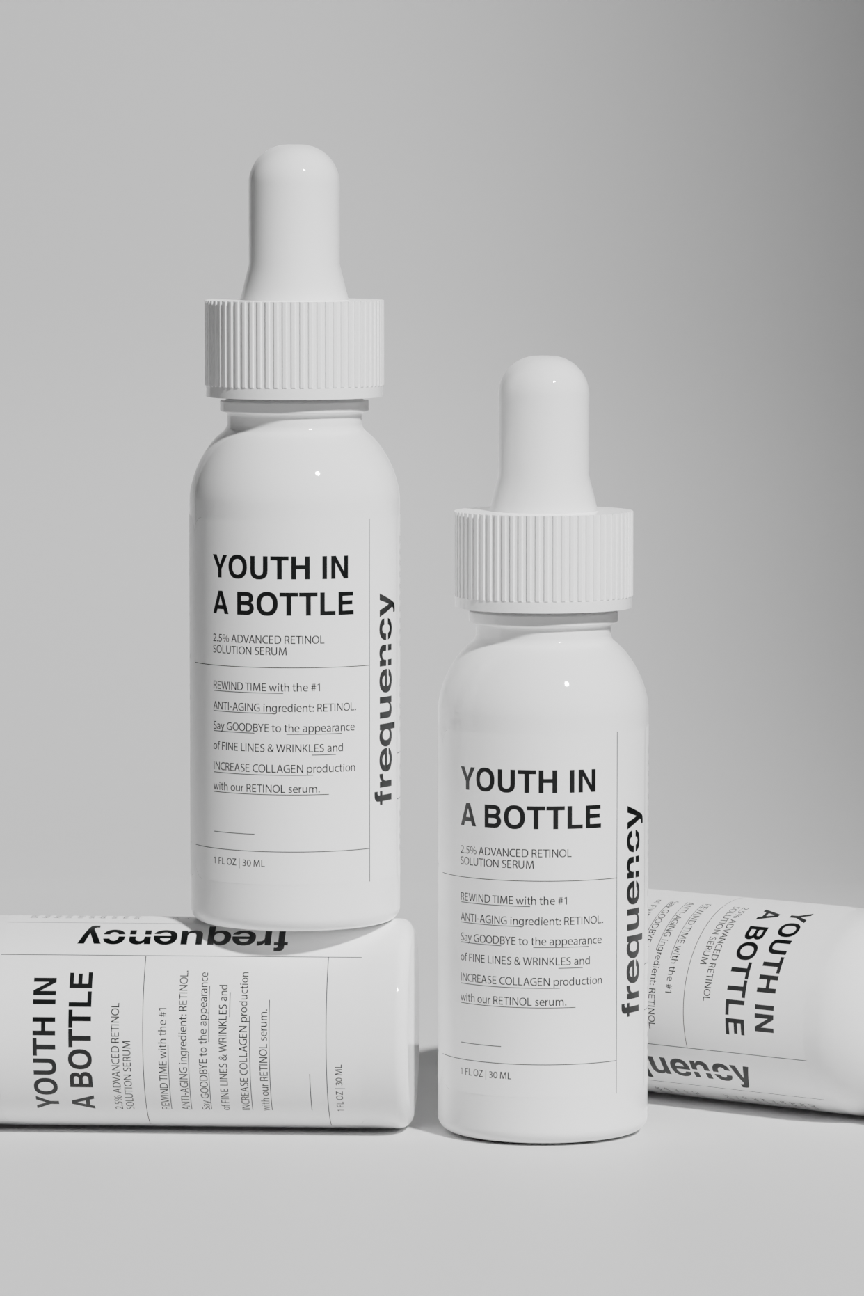 Frequency Skin Youth in a Bottle Retinol Serum Skincare