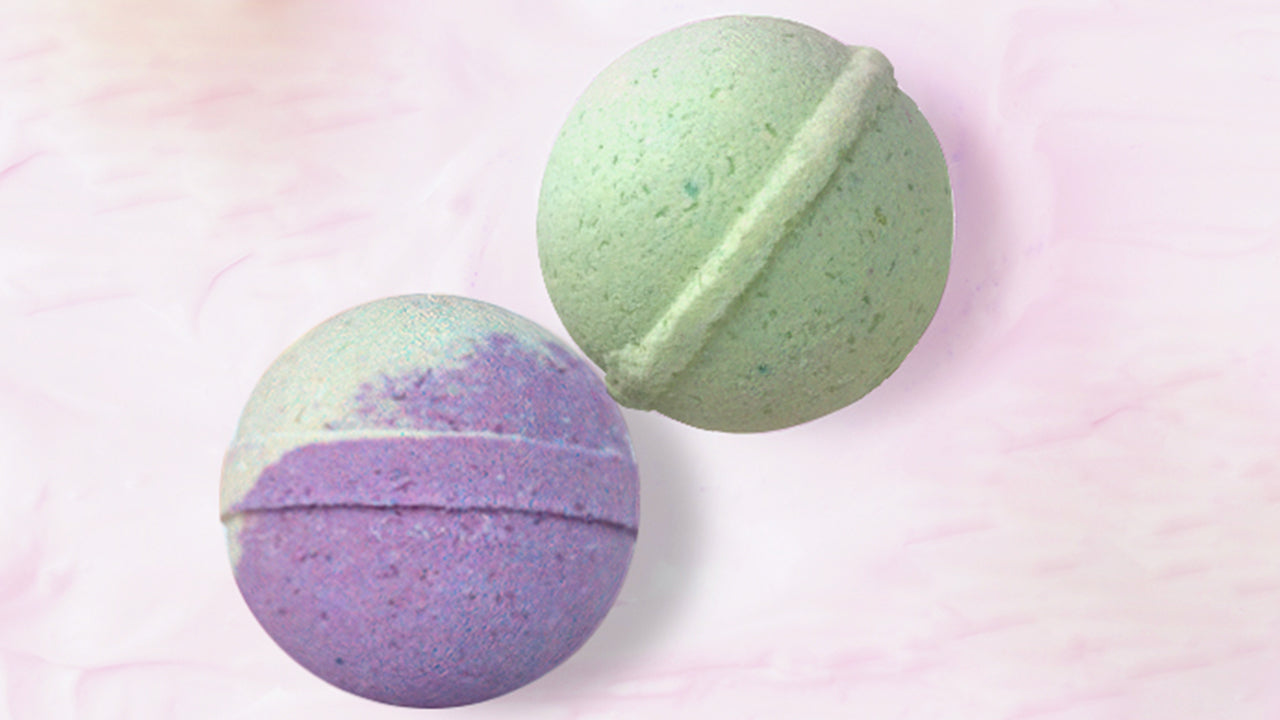 Frequency Skin Lavender Champagne Bath Bomb