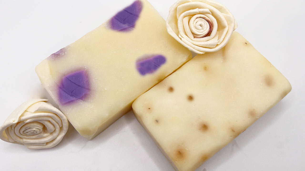 Frequency Skin Raspberry Vanilla Swirl Soap Bar